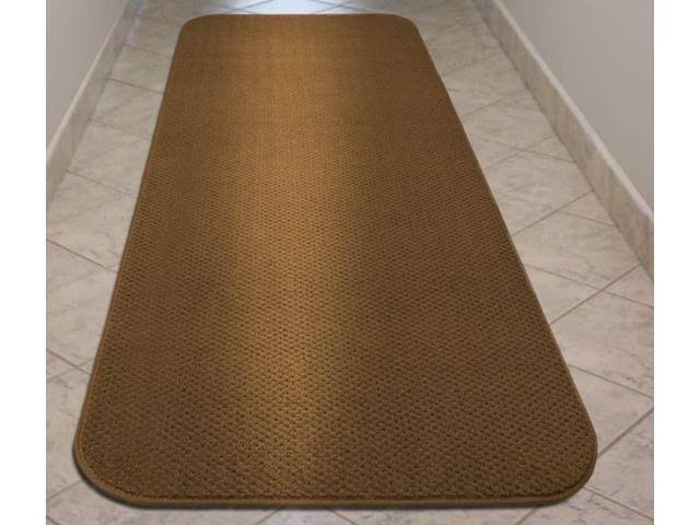 Bronze Gold 8 ft. x 48 in. Skid-Resistant Carpet Runner E333