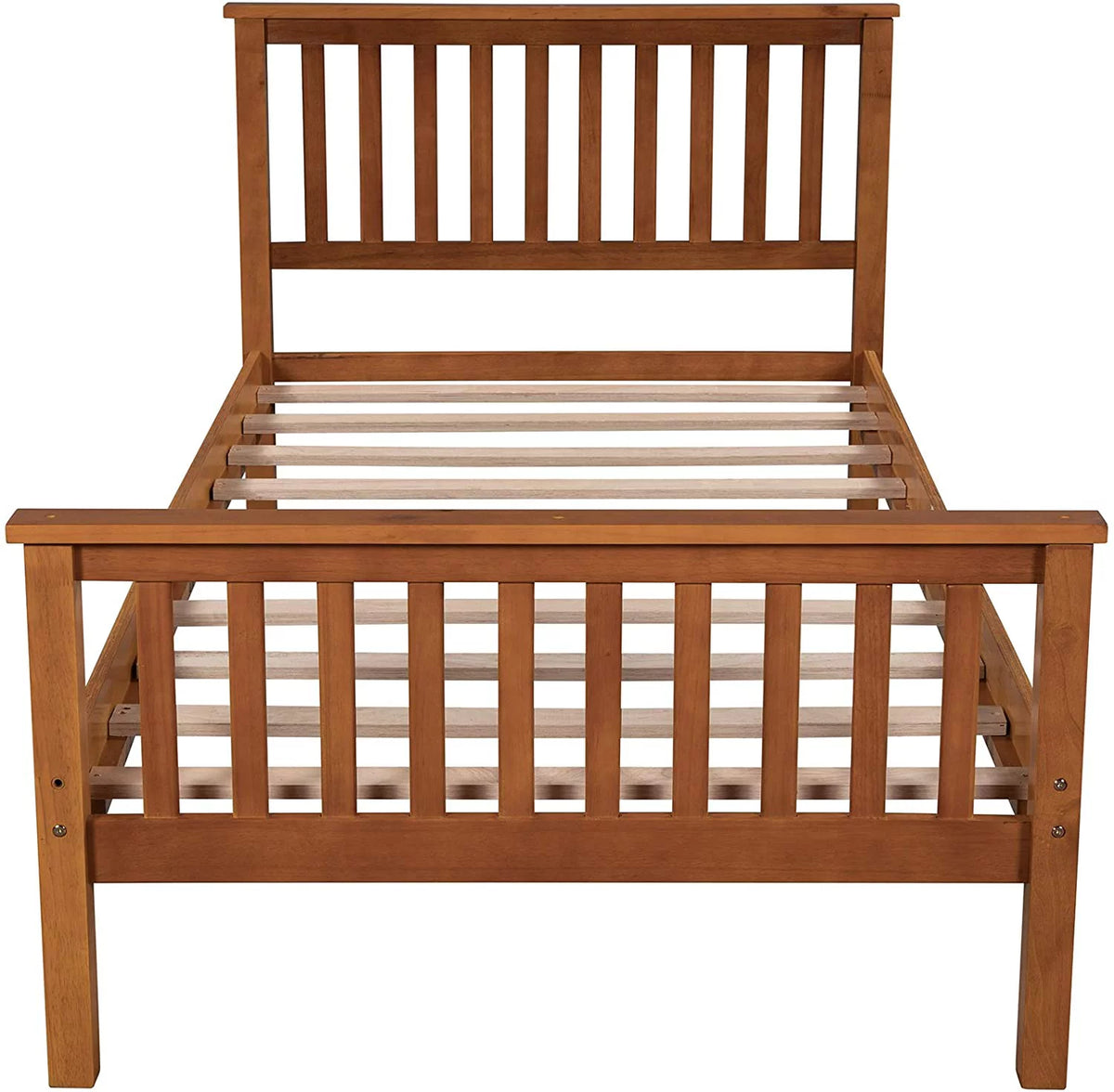 Twin Wood Platform Bed Frame V70777