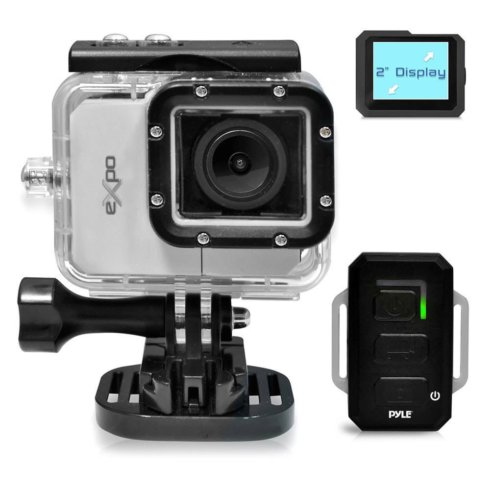 Hi-Res Action Cam with Full HD 1080p Video, 20 Mega Pixel Camera W95264
