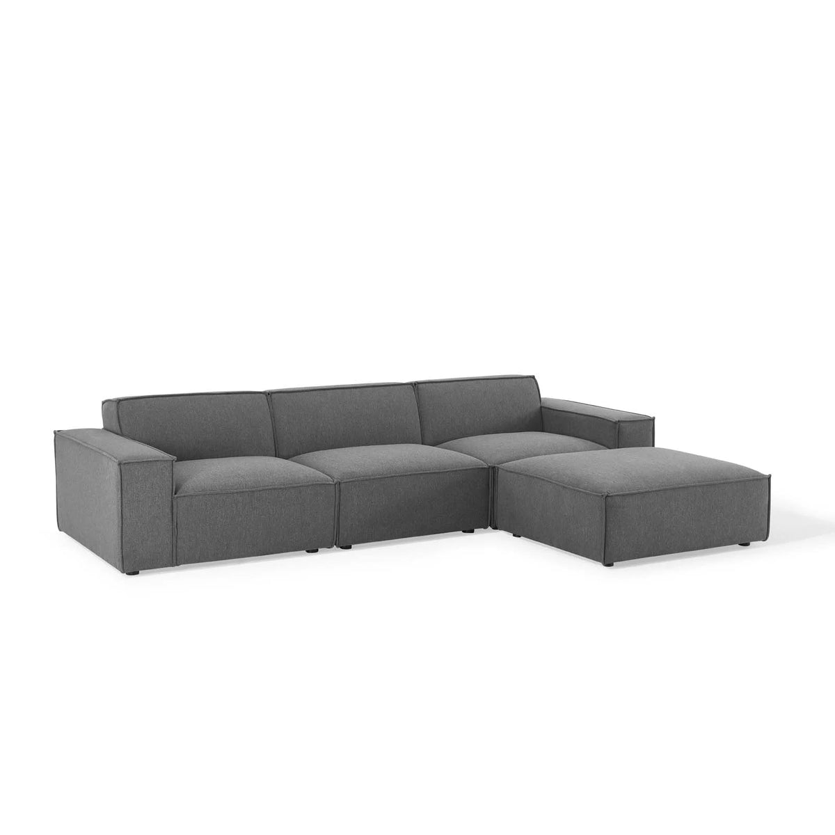 Charcoal 4-Piece Sectional Sofa I794990
