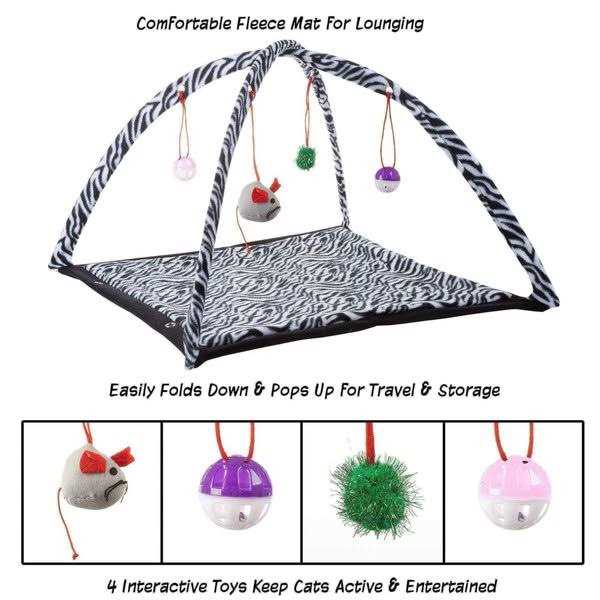 Foldable Cat Activity Center J147