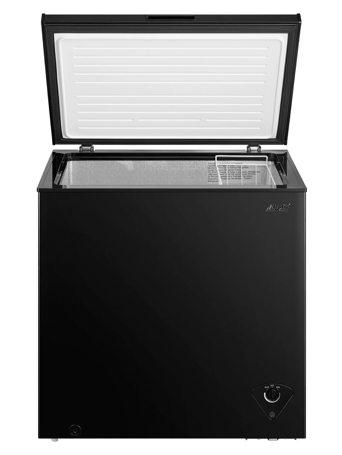 7 Cu ft Black Chest Freezer X714