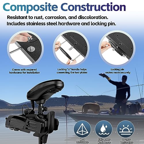 Quick Release Bracket for Trolling Motor Mounting Bracket L208