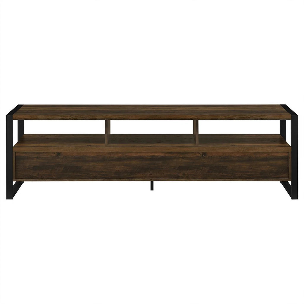 3-Drawer Farmhouse Wood TV Stand U7950