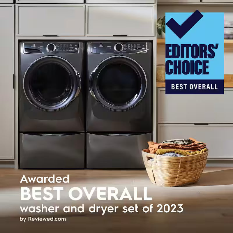 4.5 cu. ft. Stackable Front Load Washer in Titanium B4581