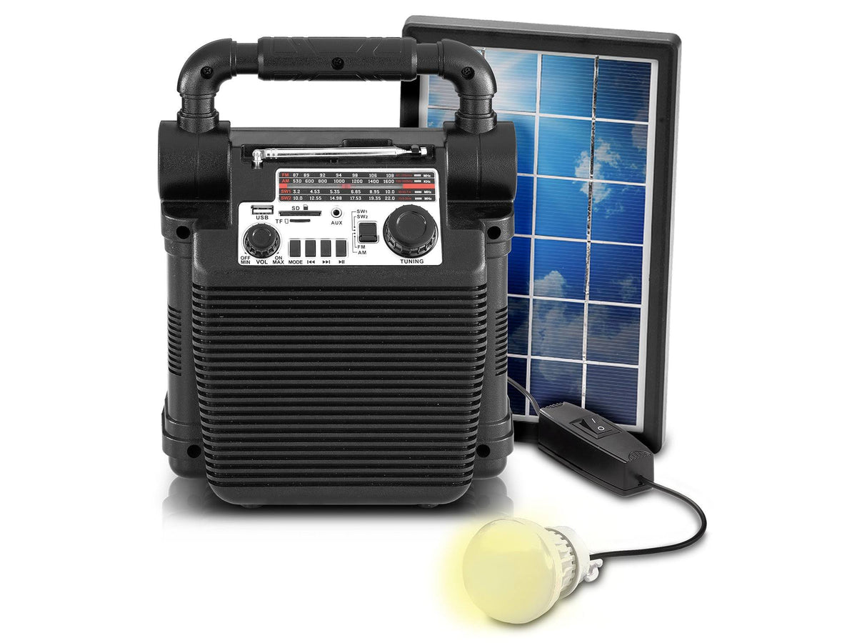 9-in-1 Solar Power Bank Speaker Q3019