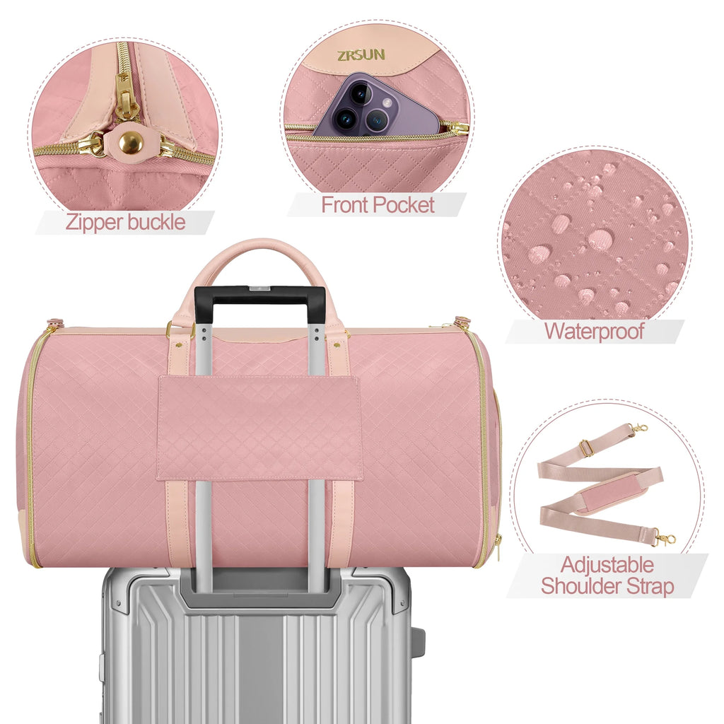 Convertible Garment Bag with Shoe Compartment R4736