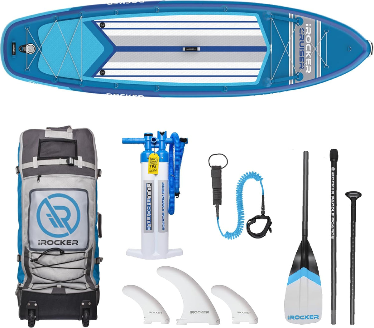 Inflatable Stand Up Paddle Board 10'6 Long 33 Wide 6 Thick T304220