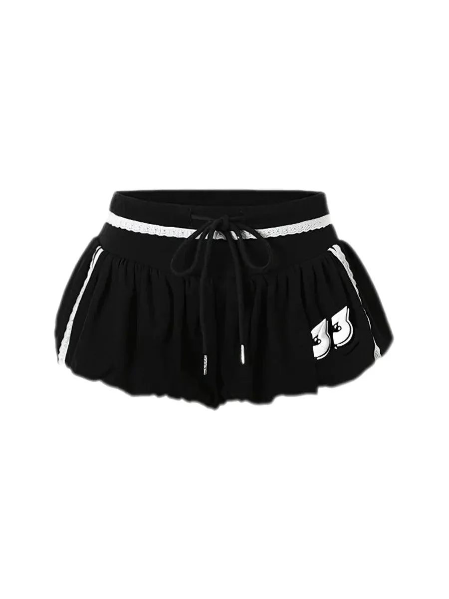 Ruffle Bubble Shorts J309