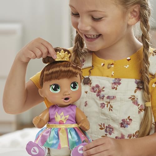 Brown Hair Baby Doll Playset, 11 Inches Q7402