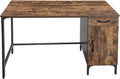 51 Inches Computer Desk with Drawer and Cabinet V68034
