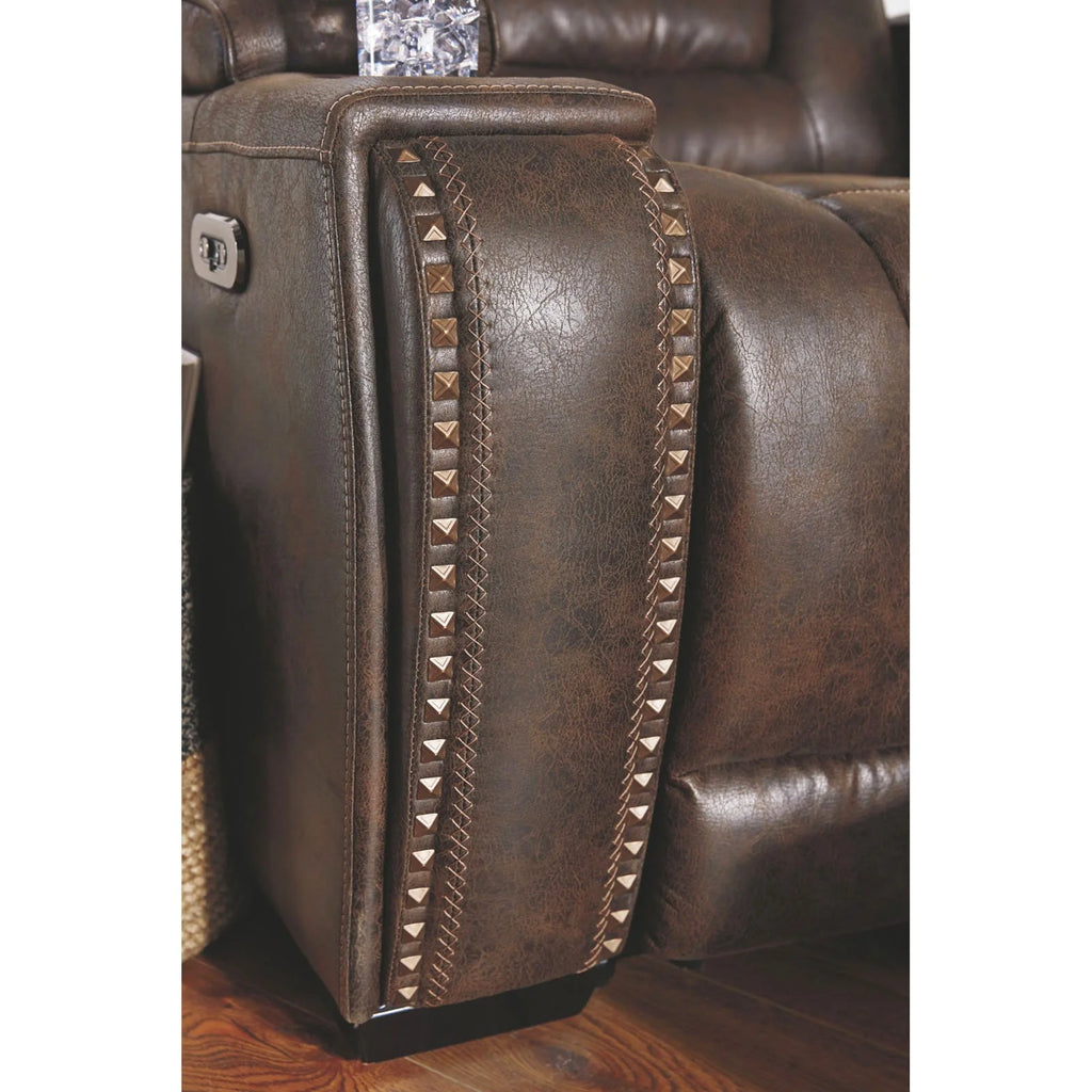 Power Reclining Sofa in Bark Q787