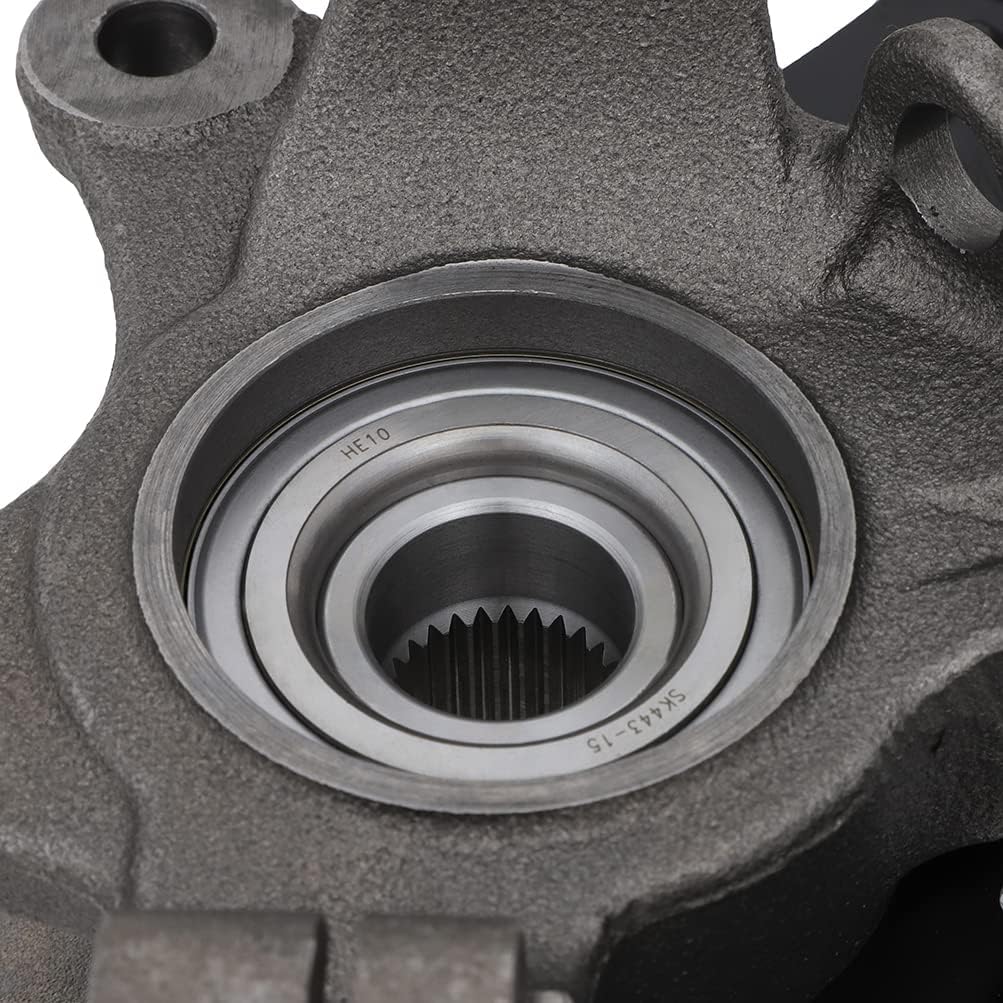 Steering Knuckle and Hub Bearing Assembly Front Right Passenger E148770