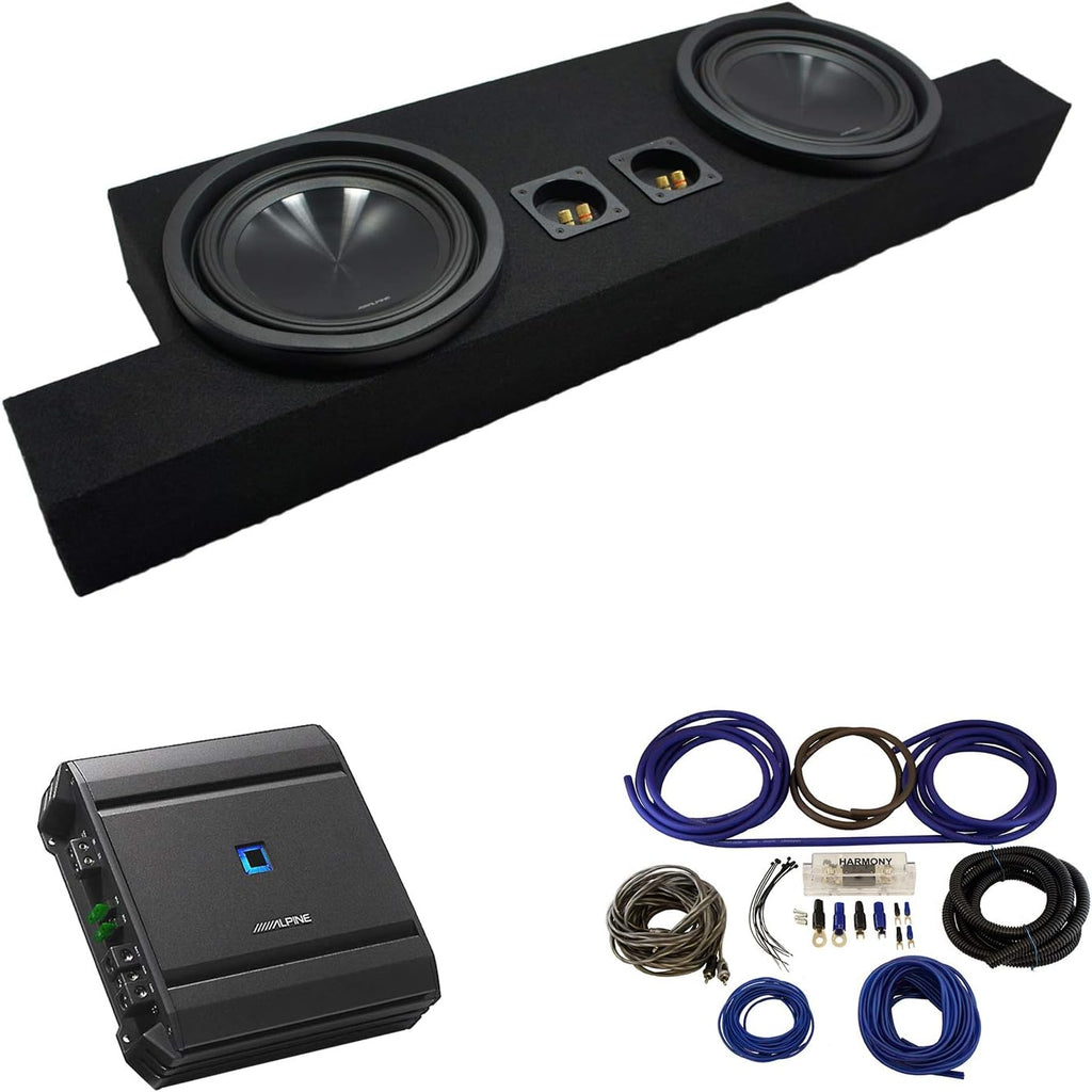 2004-2012 Chevy Colorado Crew Cab Dual 10 Subwoofer Box Enclosure R6071