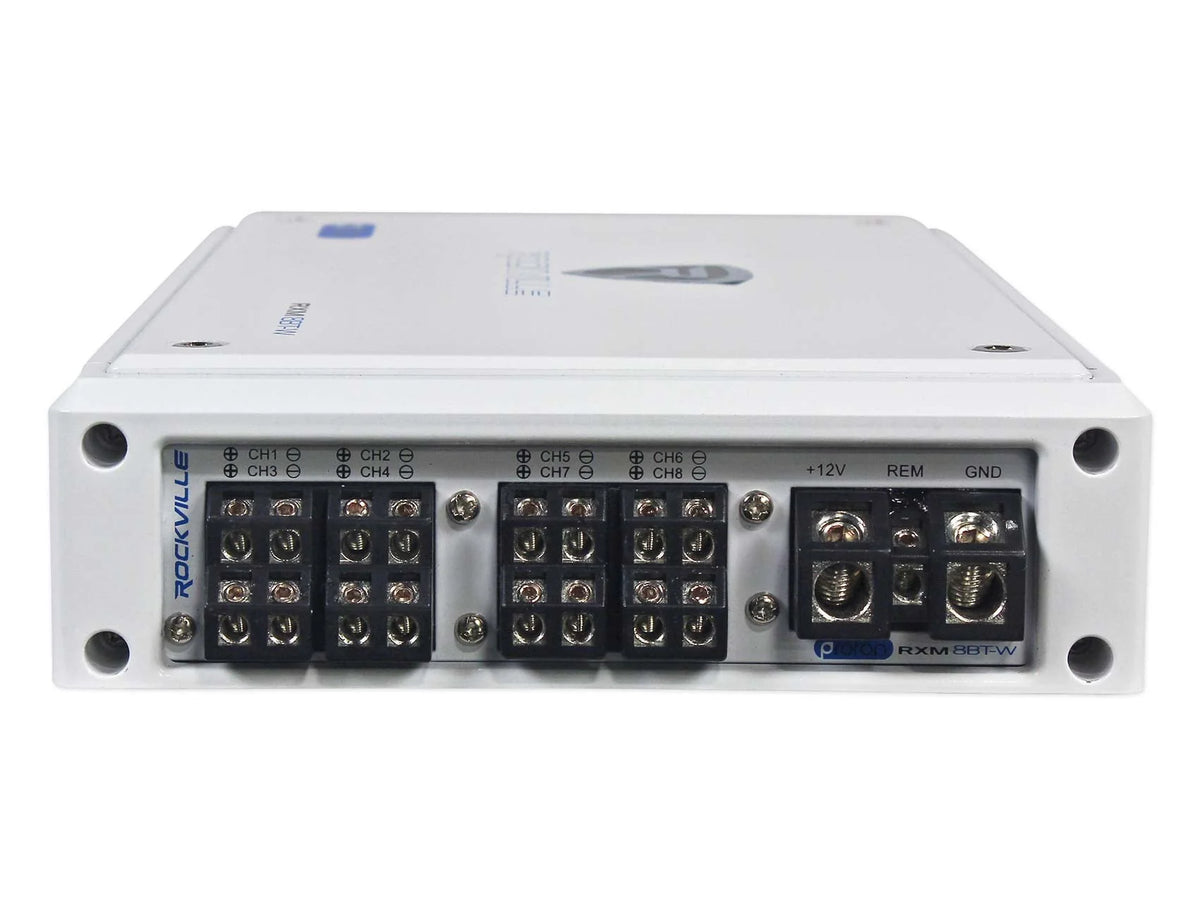 8 Channel 1500 Watt Marine Amplifier with Bluetooth W15875