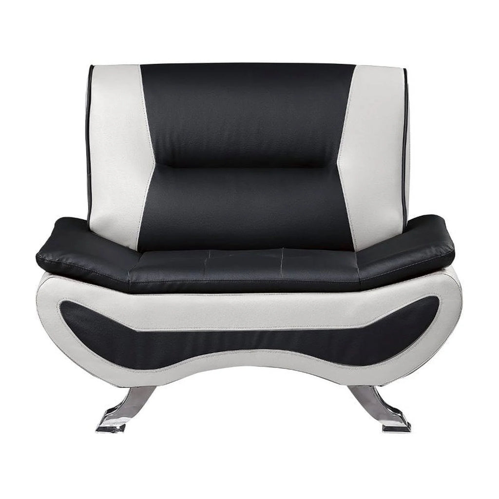 Faux Leather Accent Chair Q32434