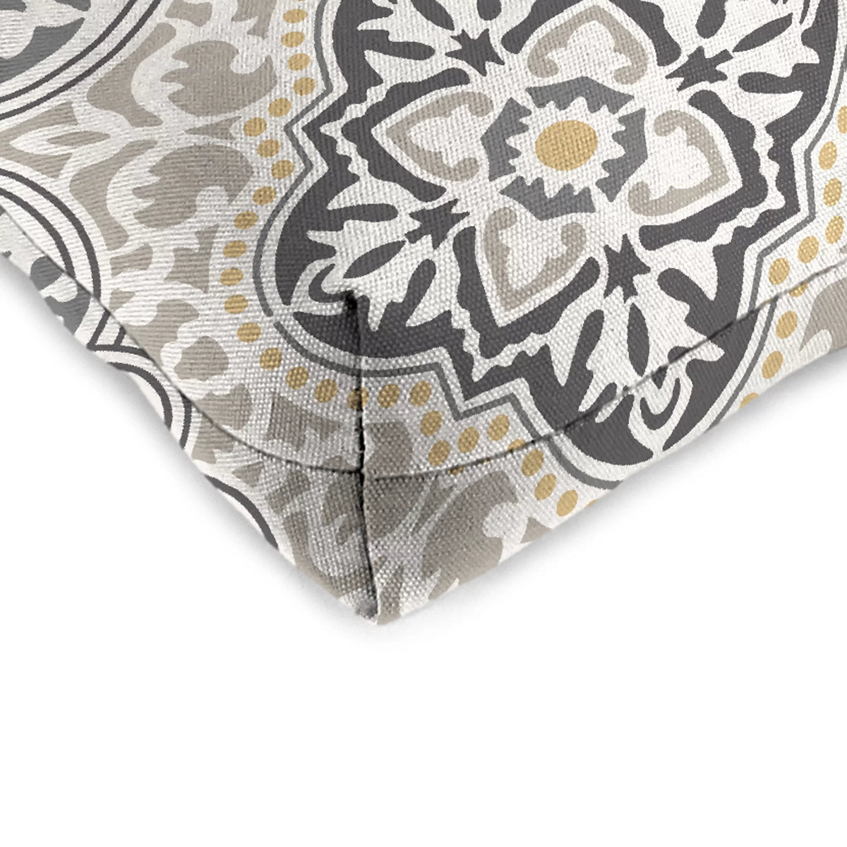 3-Piece Grey Tufted Outdoor Cushion Set G1697