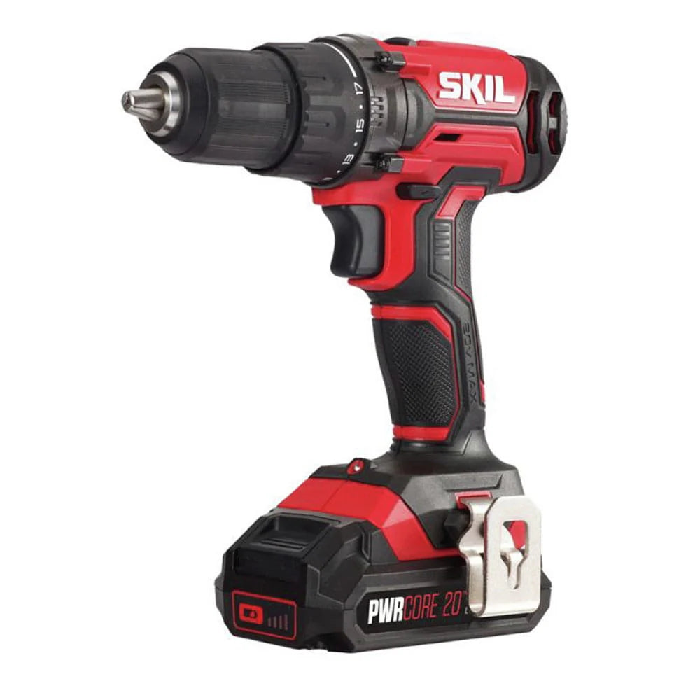 20V 1/2'' Drill Driver Kit with 2.0 Ah Lithium Battery & Charger K555
