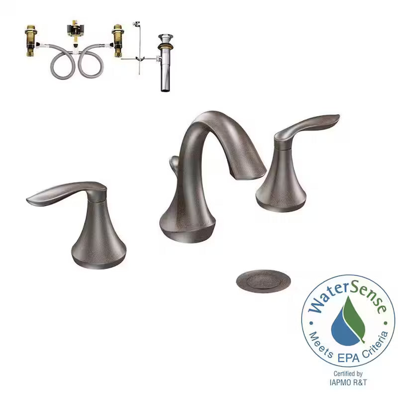 Oil Rubbed Bronze 2-Handle Bathroom Faucet Trim Kit V898914