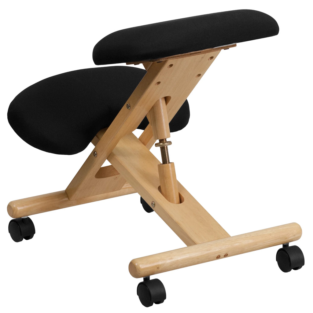 Black Ergonomic Kneeling Office Chair K63895