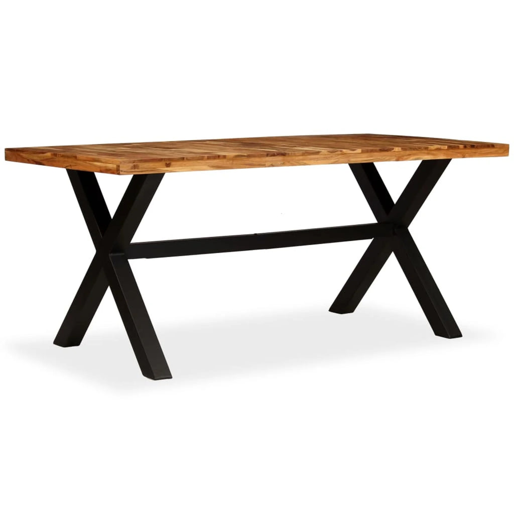 Solid Acacia and Mango Wood Dining Table B8792