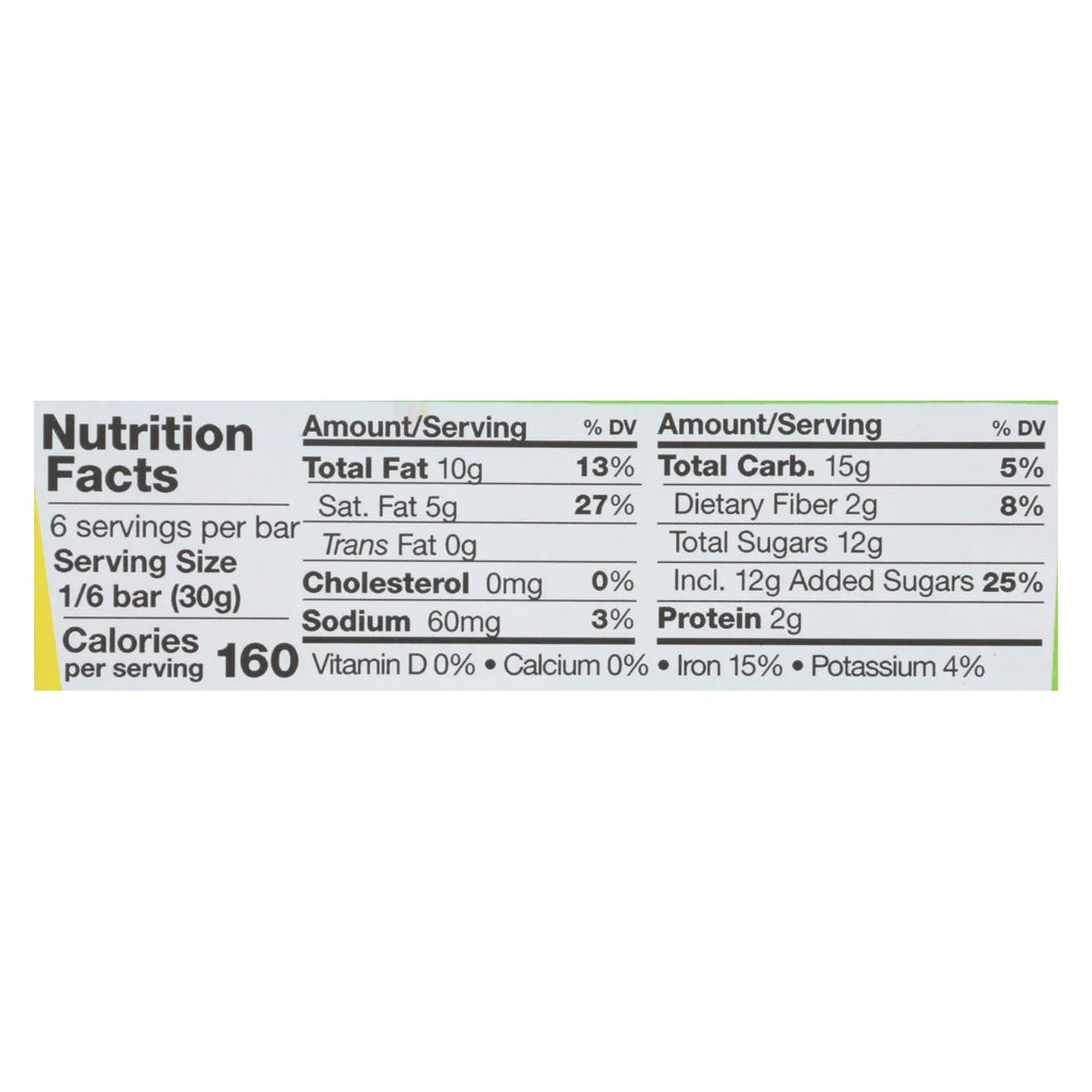 Dark Almond Sea Salt 51% Chocolate Bar Case of 15 M984842