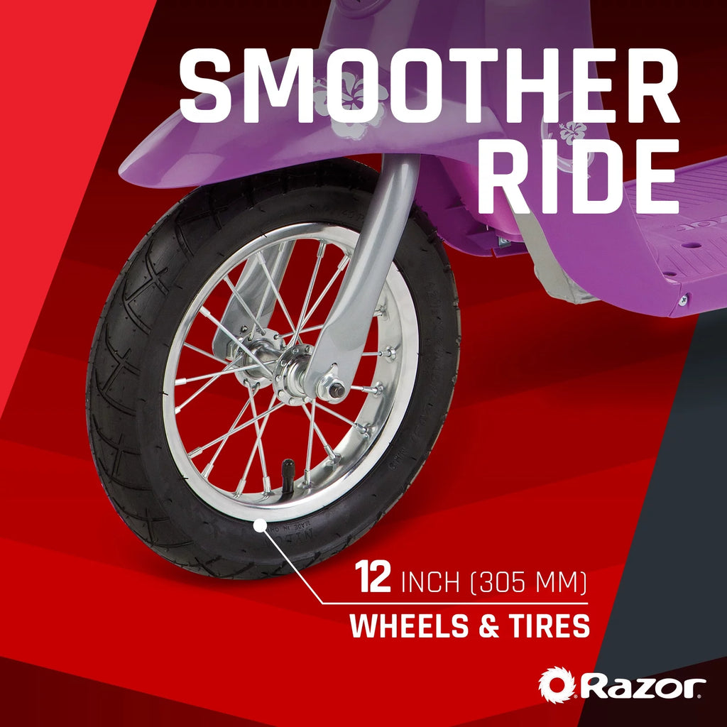 Purple Electric Scooter M2640