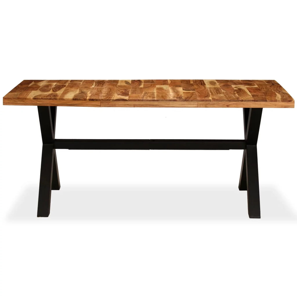 Solid Acacia and Mango Wood Dining Table B8792