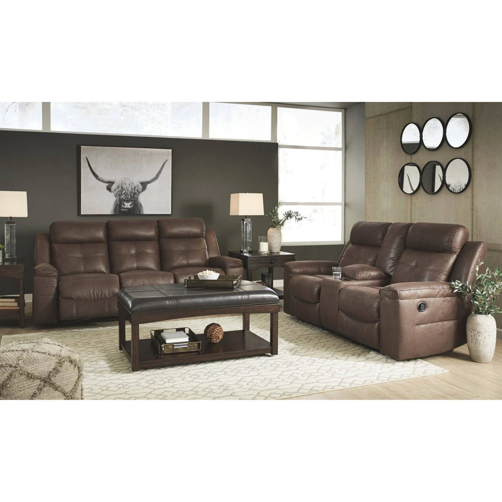 Dark Gray Reclining Sofa C7733