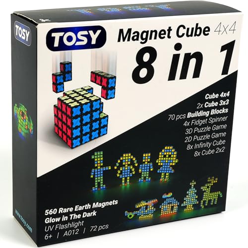 3x3 Magnet Cube 240 Magnets 30 Blocks 7in1 Toy M695091