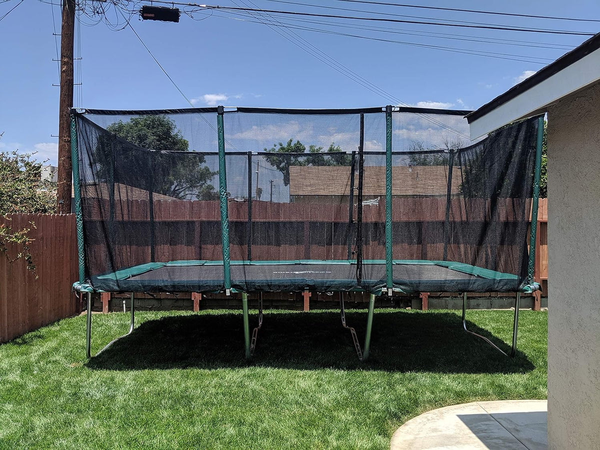 Rectangle Trampoline with Net Enclosure B53671