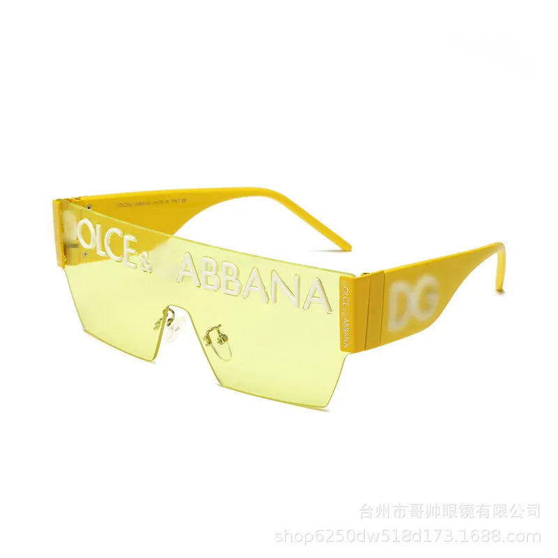 Frameless One-Piece Lens Sunglasses O45365