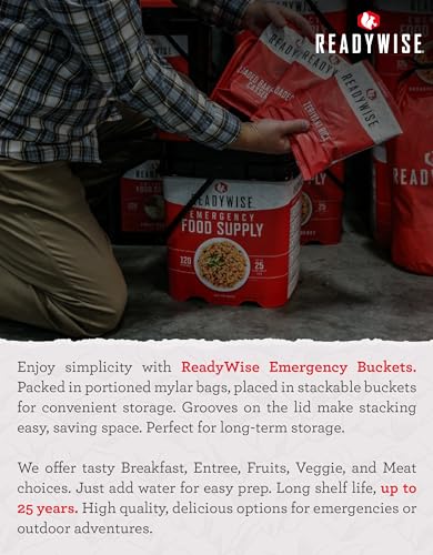Emergency Food Supply 132 Servings Freeze-Dried T146