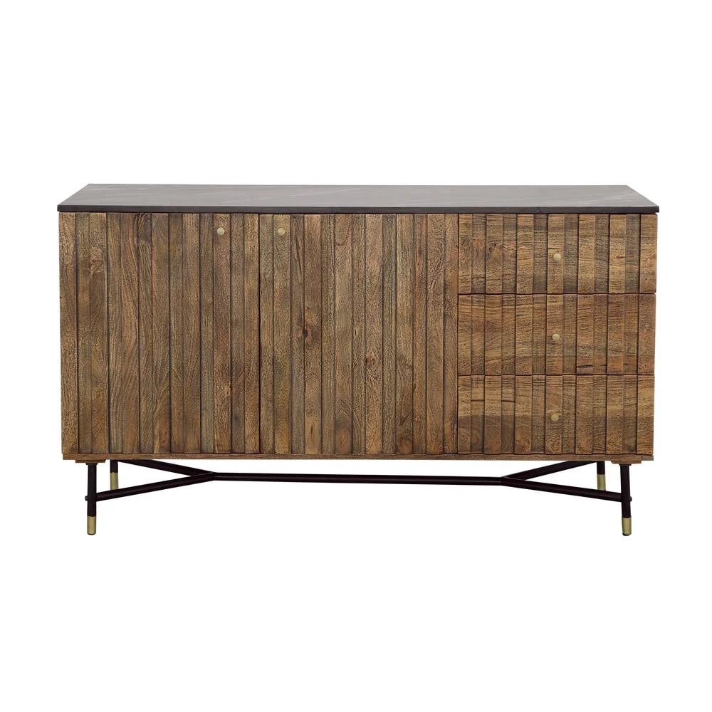 3-Drawer Solid Wood Credenza F51899