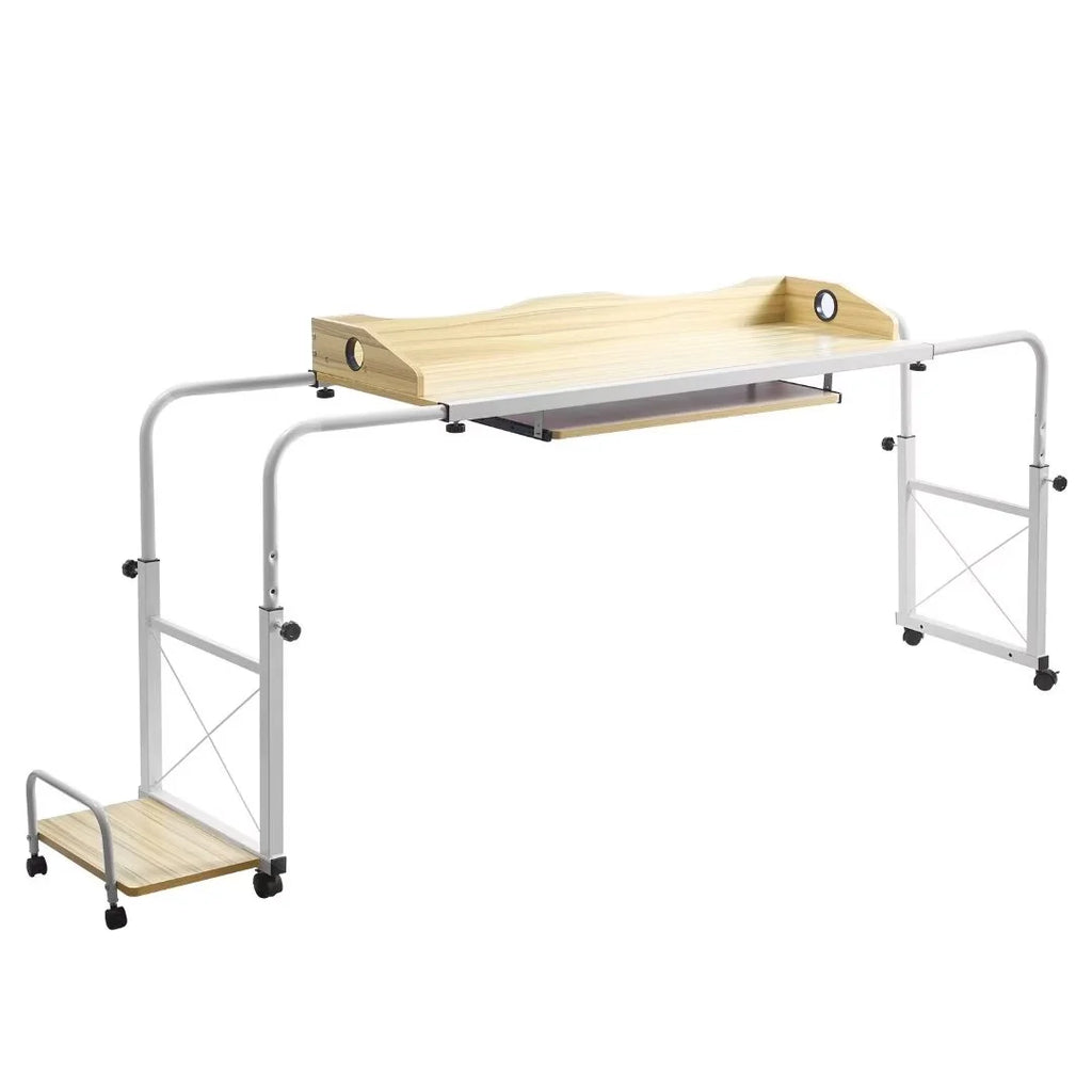 Height Adjustable Overbed Table with Wheels X3391