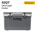 52 QT Ultra-Light Hard-Sided Ice Chest Cooler A7647
