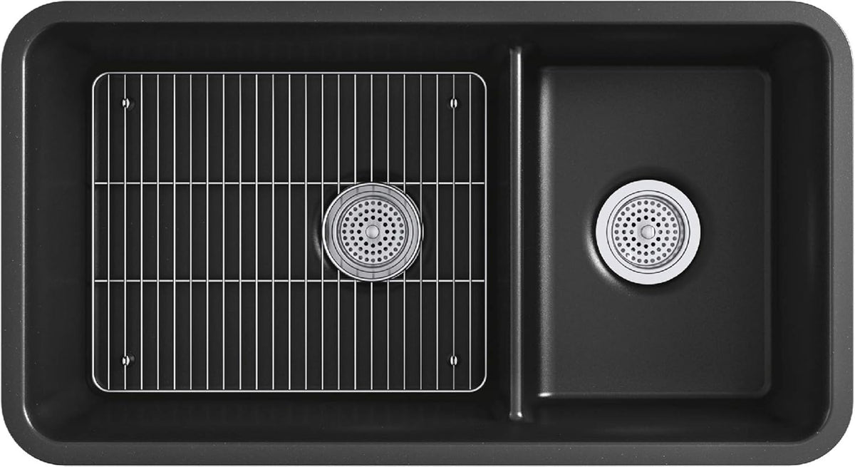 Matte Black 36 Minimum Base Cabinet Width C464