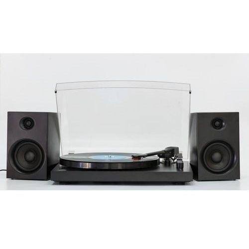 Matte Black Turntable with Speakers N657145