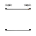Electric Range Handle and Knob Kit in Brushed Stainless P932632