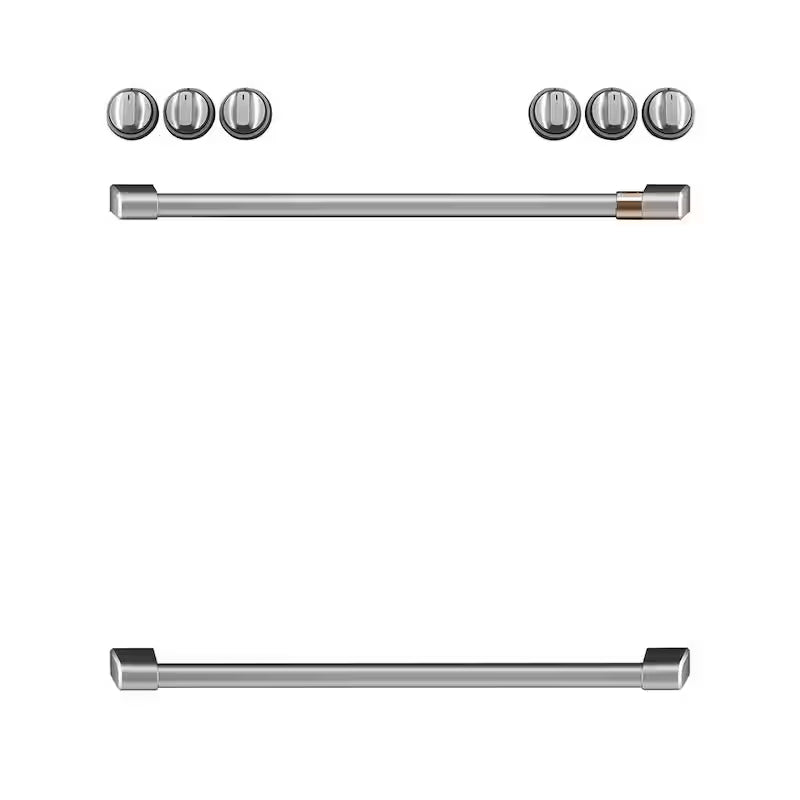 Electric Range Handle and Knob Kit in Brushed Stainless P932632