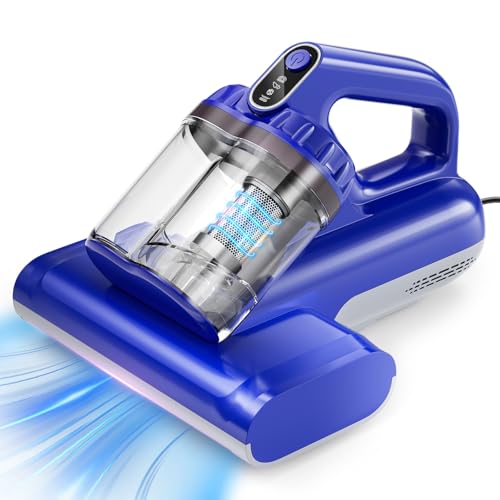 Black 17Kpa 650W Corded Mattress Vacuum Cleaner H12536