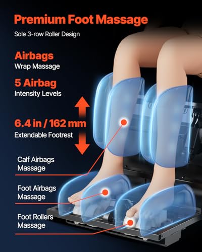 4D Full Body Zero Gravity Massage Chair with Heat Q69713