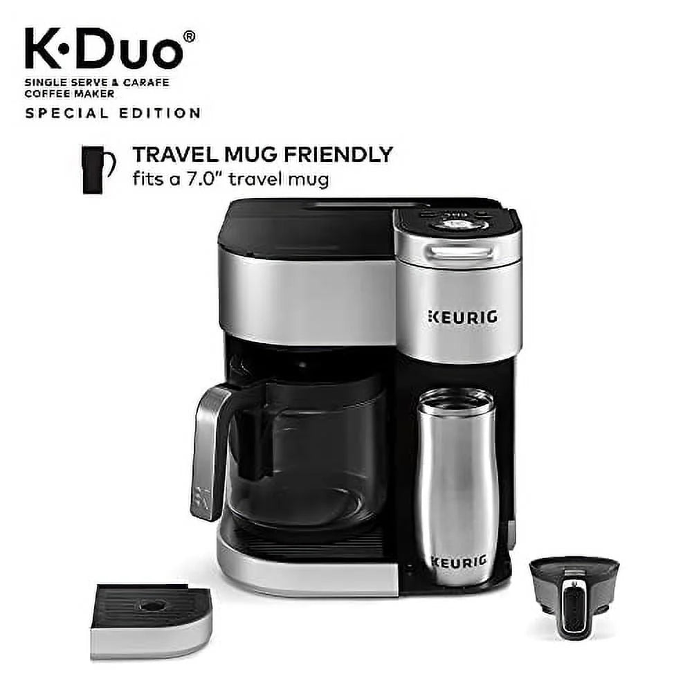 Single Serve K-Cup Pod & Carafe Coffee Maker F843