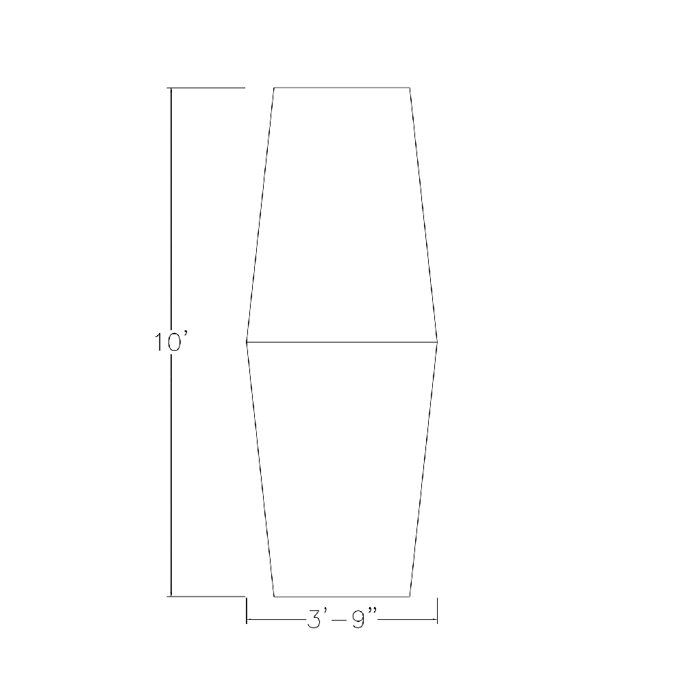 10 Person Modular Hexagon Conference Room Table Metal T Bases A289254