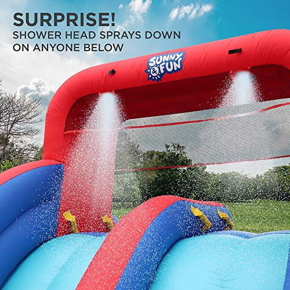 Inflatable Water Slide & Pool B190234