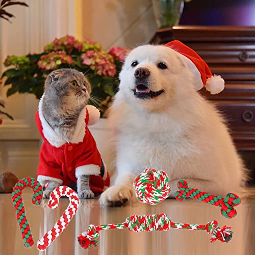 Christmas Dog Rope Toys 6 Pack X585
