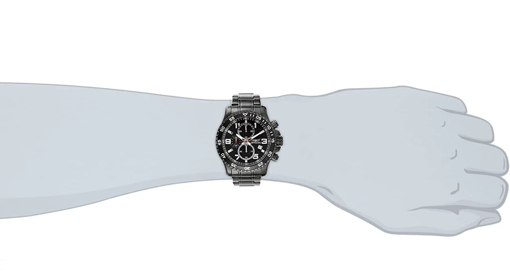 Black Dial Multifunction Quartz Watch I84567