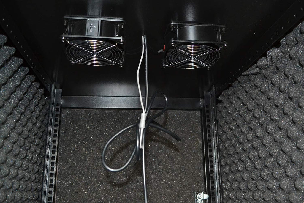 12U 35 inch Depth Soundproof Server Rack Cabinet Q27314