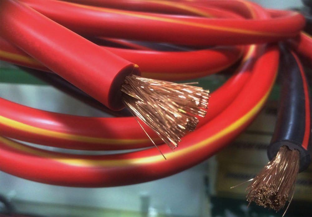 Heavy Duty 2500A Copper Wire Jumper Cable 20Ft G6014