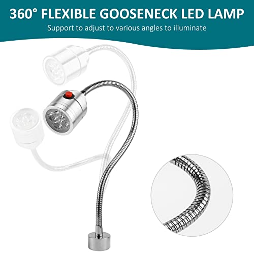 Magnetic LED Work Light with Flexible Gooseneck M1229